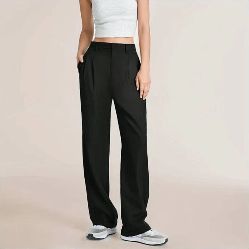 Relaxed Fit Ladies Casual Pants