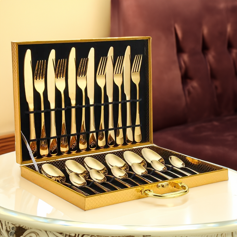 Premium Stainless Steel Cutlery Set for Dining - Luxivelle