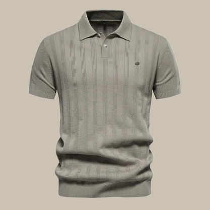 Classic Men's Short Sleeve Summer Polo Shirt