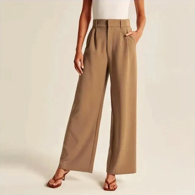 Relaxed Fit Ladies Casual Pants - Luxivelle