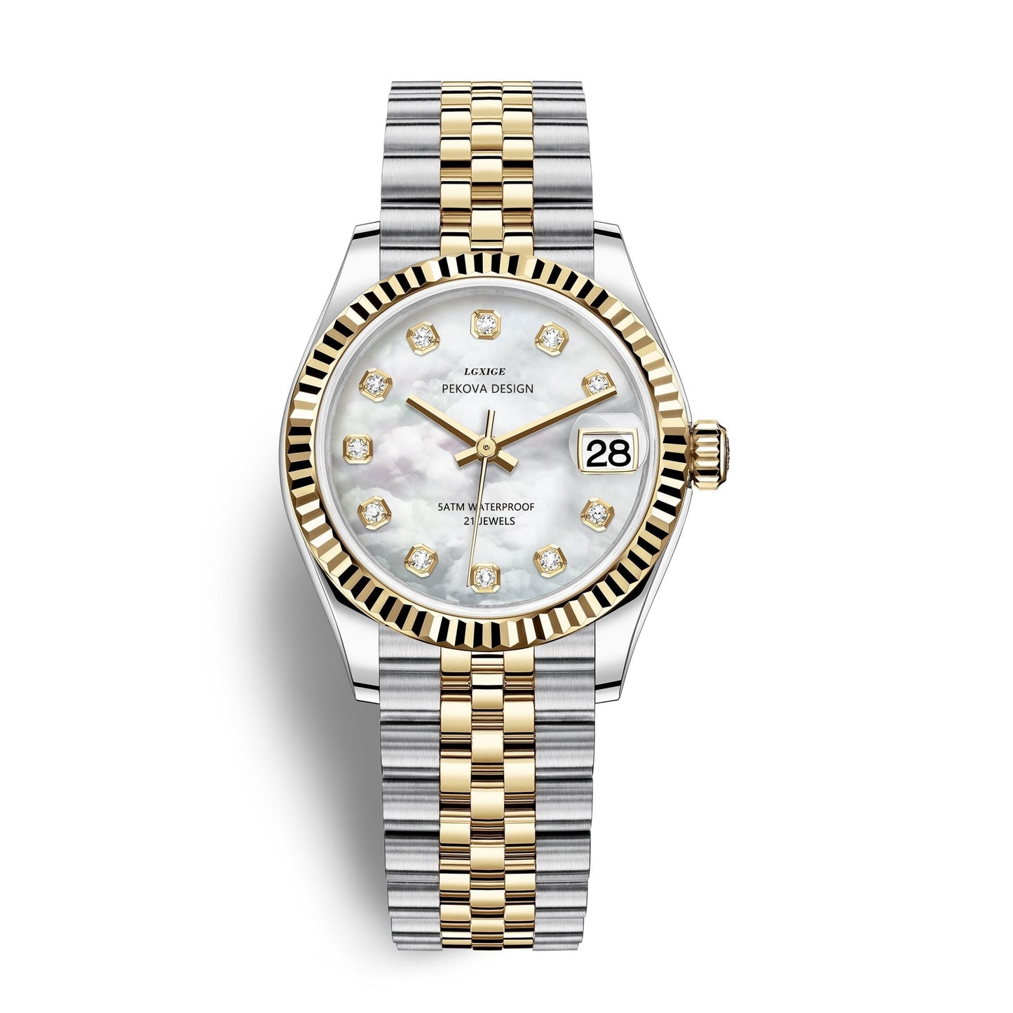 Simple Stainless Steel Watch - Classic Style & Accurate Timekeeping - Luxivelle