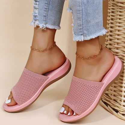 Comfortable Summer Flat Sandals for Women - Luxivelle