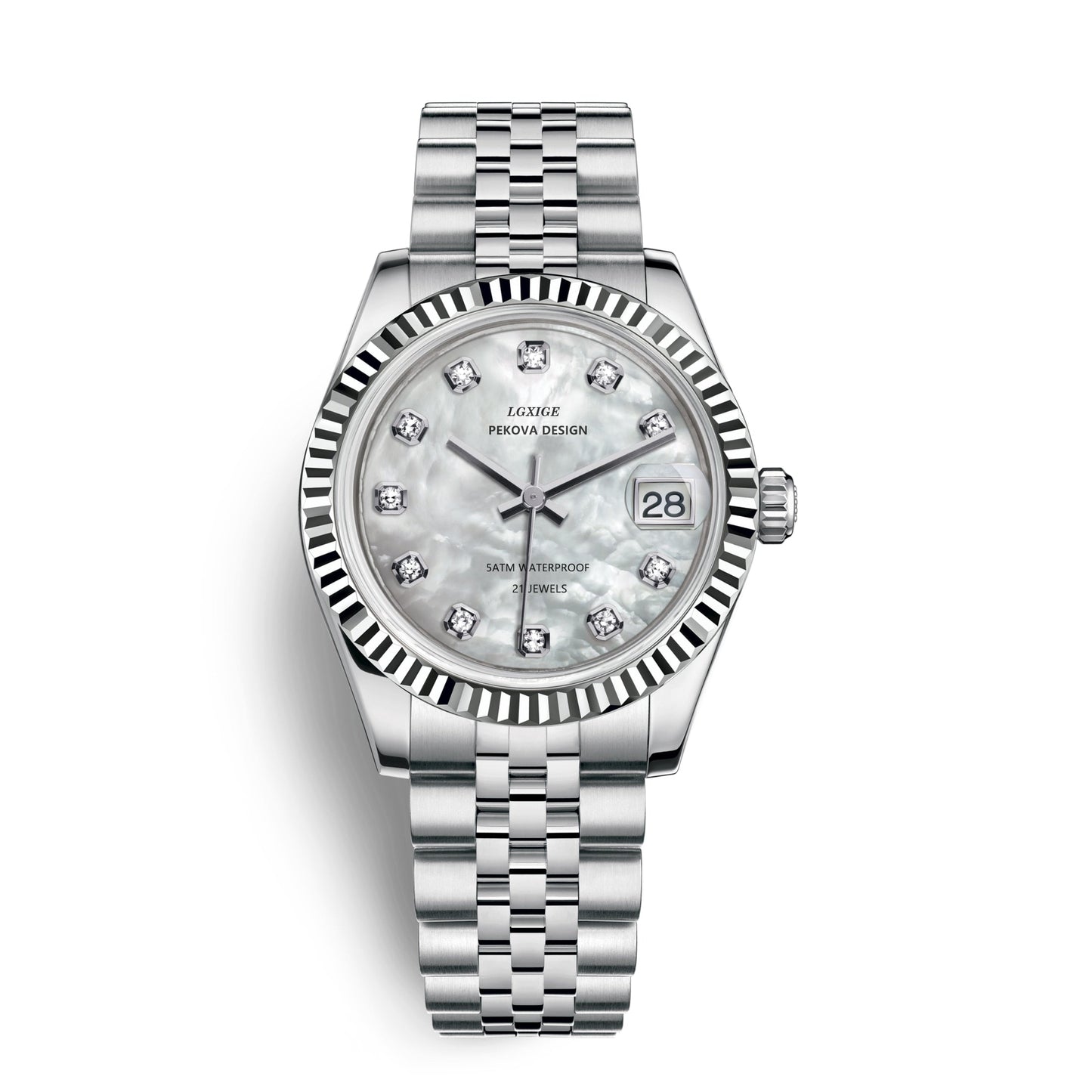 Simple Stainless Steel Watch - Classic Style & Accurate Timekeeping