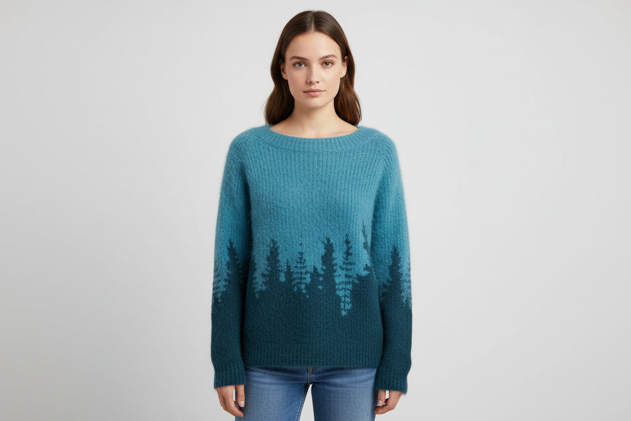 Soft Relaxing Crew Neck Sweater - Luxivelle