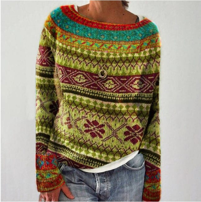 Soft Relaxing Crew Neck Sweater