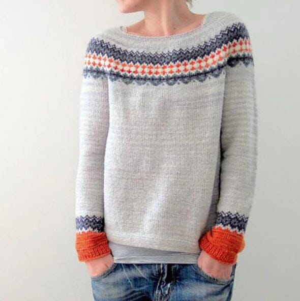 Soft Relaxing Crew Neck Sweater