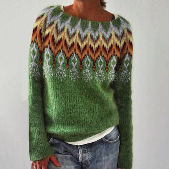 Soft Relaxing Crew Neck Sweater