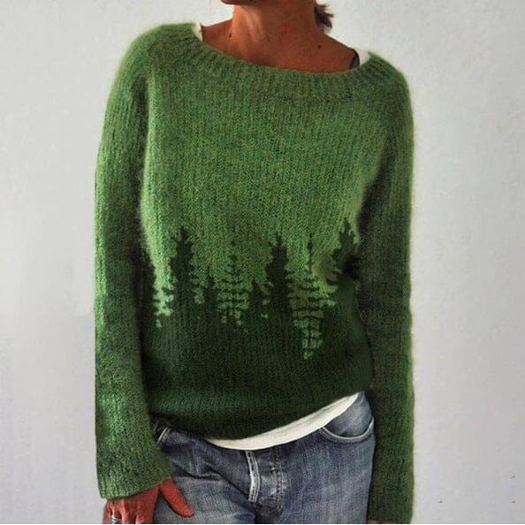 Soft Relaxing Crew Neck Sweater