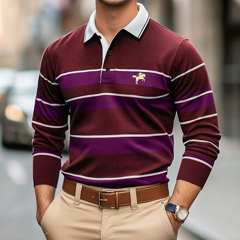 Classic Casual Men's Polo Shirt