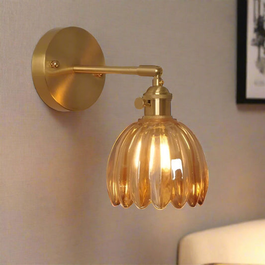 Colorful Flower Glass Panel Light - Luxivelle