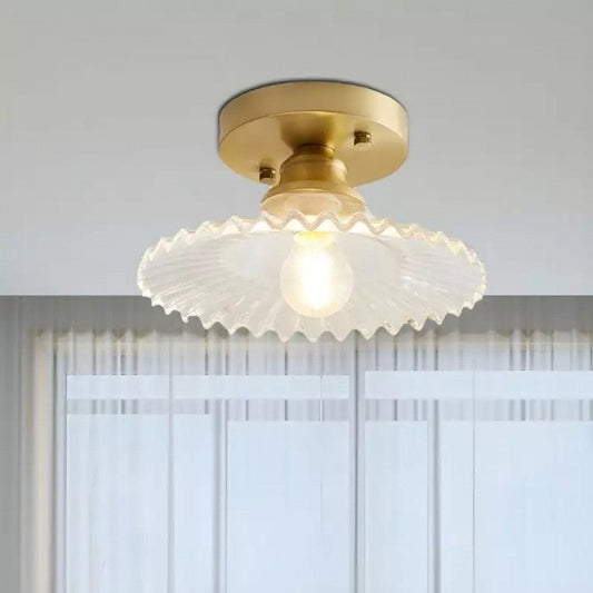 Classic Glass Floral Pendant Light - Luxivelle