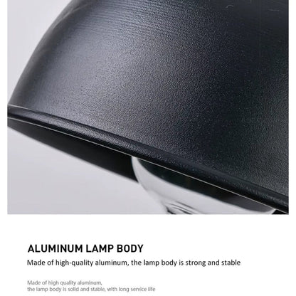 "Vintage-style Retro LED Wall Light with wrought iron, ideal for indoor/outdoor decor, available in multiple colors."