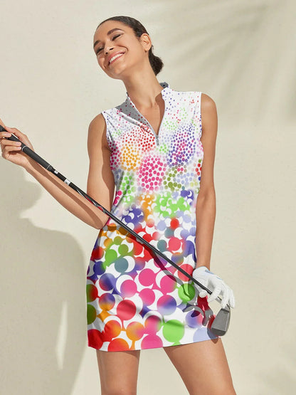 Sun Protective Cap Sleeve Dress UPF 50+ - Luxivelle