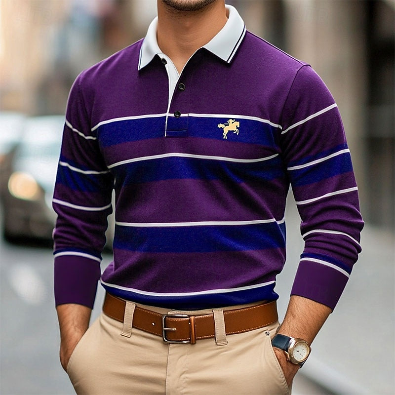 Classic Casual Men's Polo Shirt