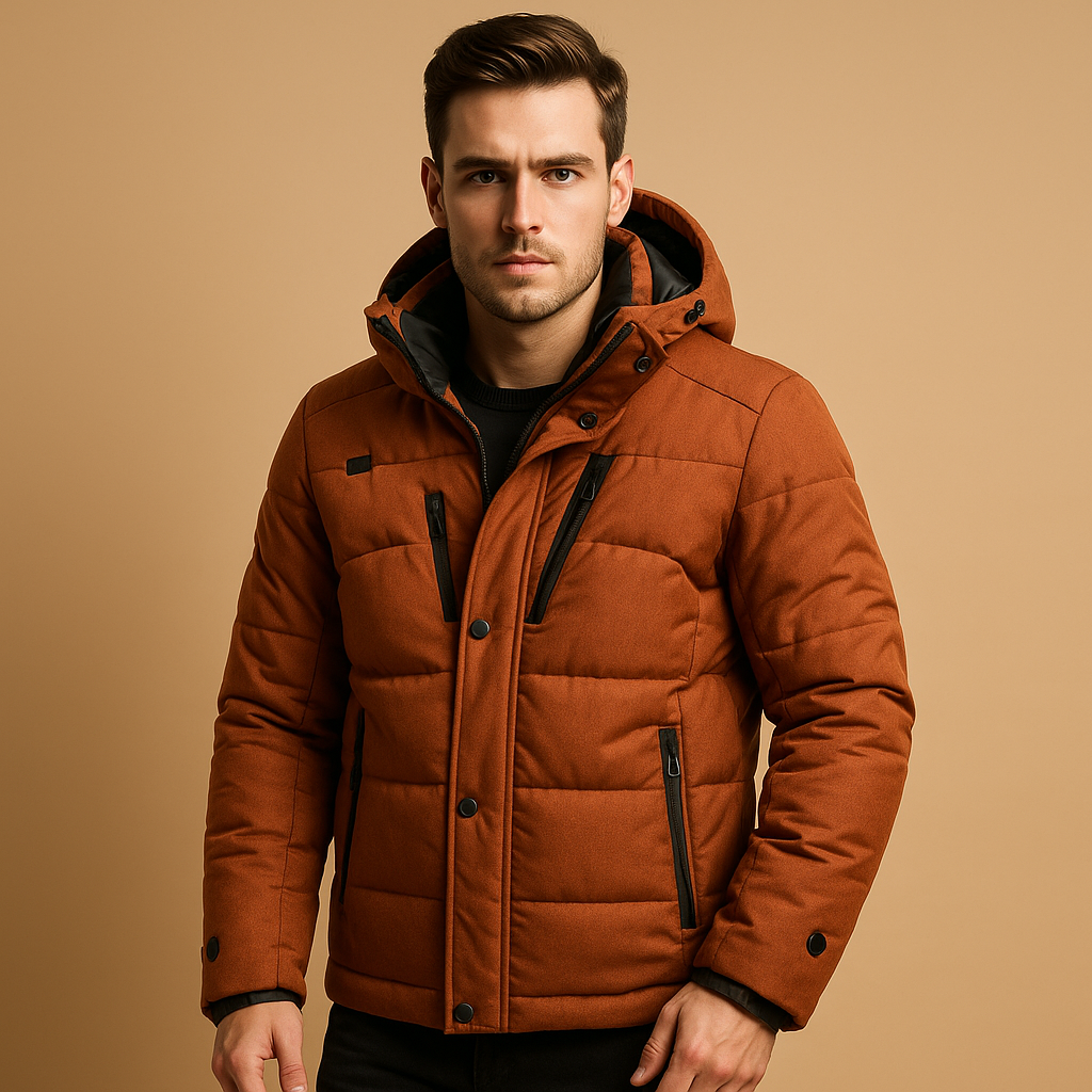 Insulated Water Resistant Mens Parka Jacket - Luxivelle