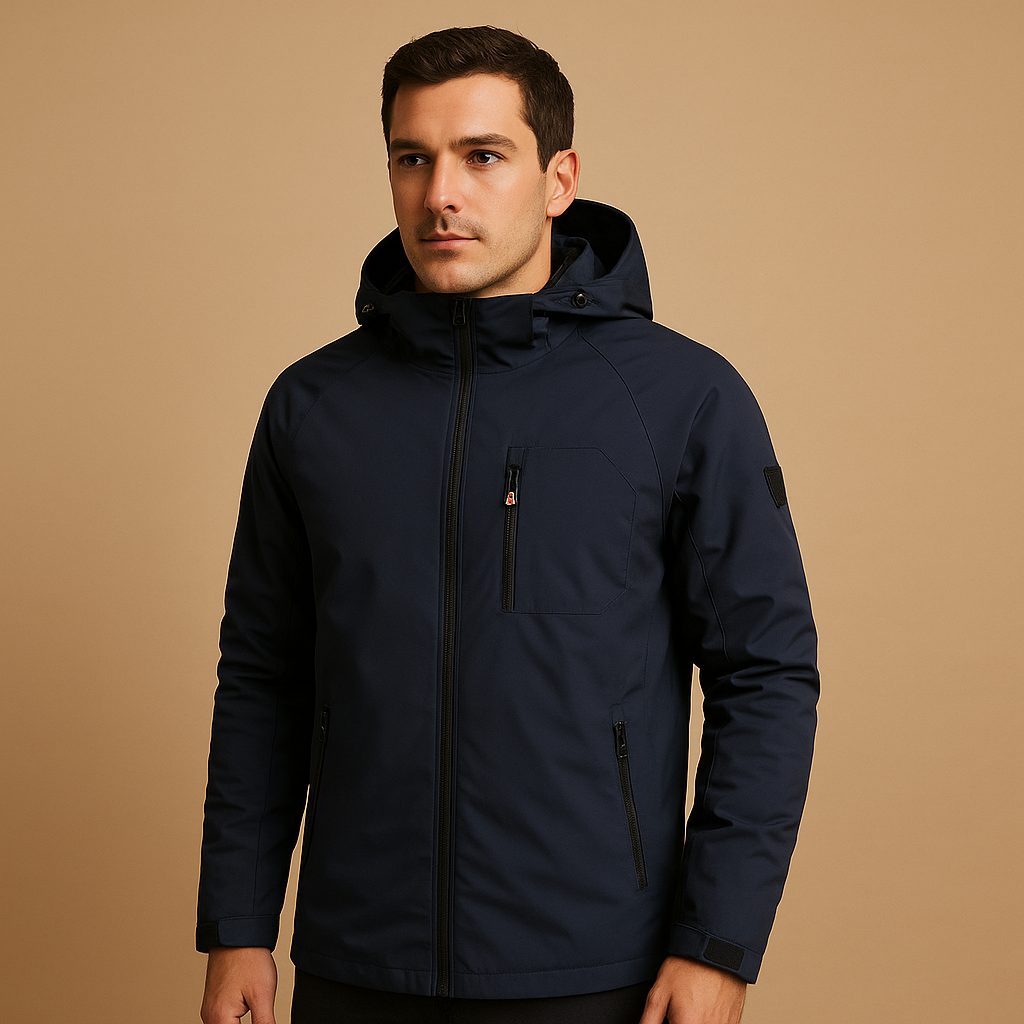 Waterproof Men's Lightweight Windbreaker Jacket - Luxivelle