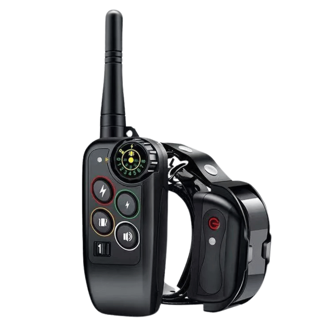 Waterproof Rechargeable 1000m Dog Training Collar Remote - Luxivelle