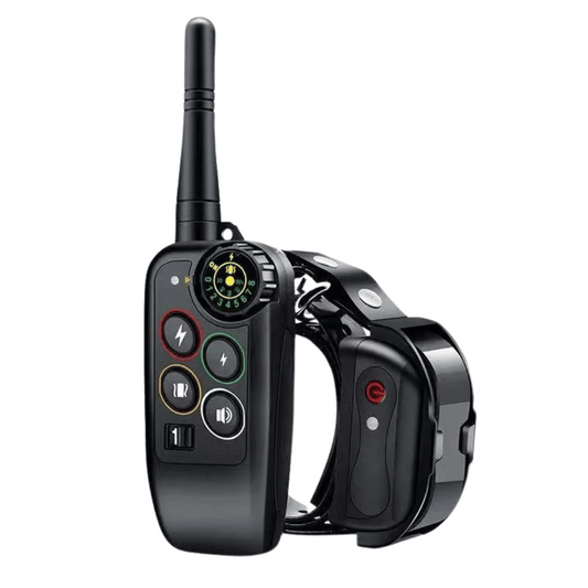 Waterproof Rechargeable 1000m Dog Training Collar Remote - Luxivelle