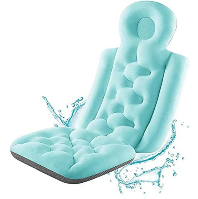Relaxing Soft Luxury Bath Cushion for Extra Support - Luxivelle