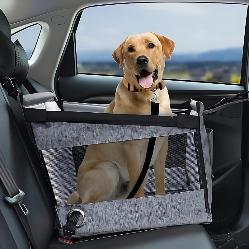 Pet Car Seat with Waterproof Cozy Design for Dogs - Luxivelle