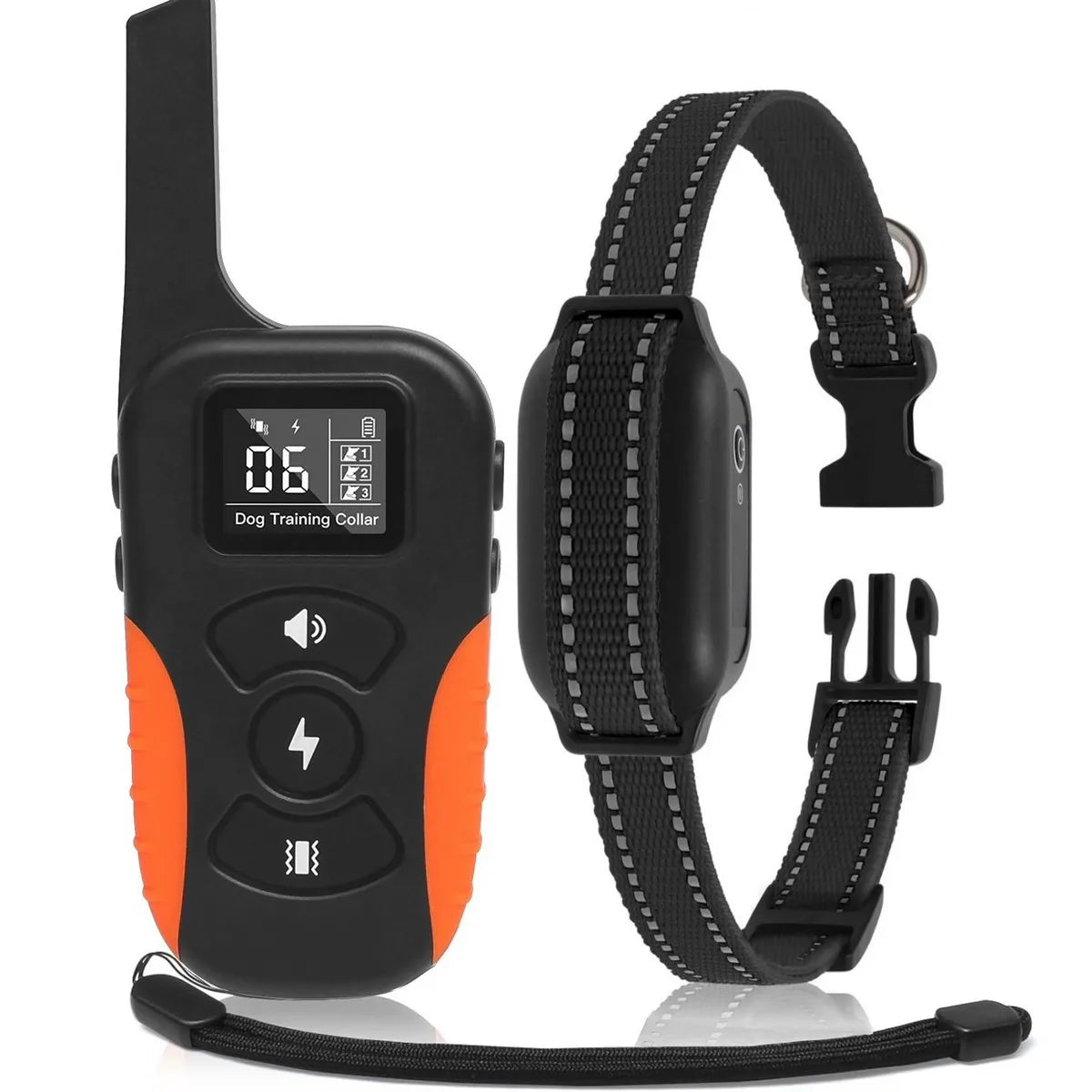 Rechargeable Electric Dog Trainer Collar with Vibration & Tone - Luxivelle