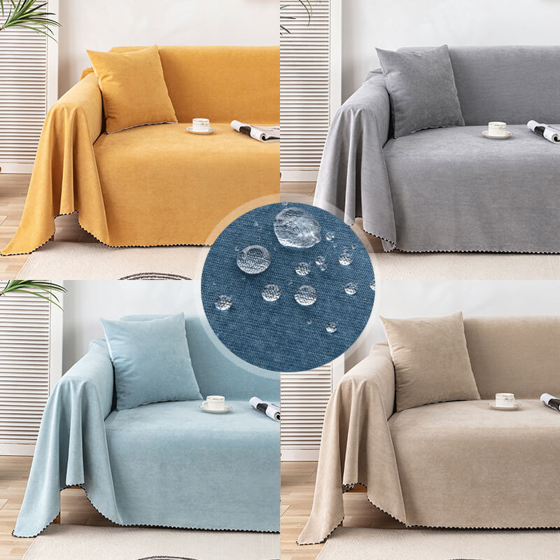 Durable Water Resistant Couch Throws with Grip Bottom - Luxivelle