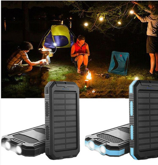 Waterproof Portable Dual USB Power Bank Charger - Luxivelle