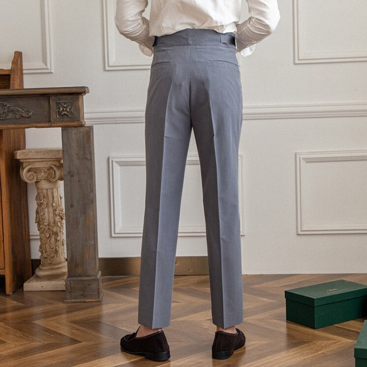 Classic Fit Straight Leg Men's Pants