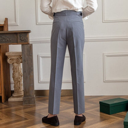 Classic Fit Straight Leg Men's Pants