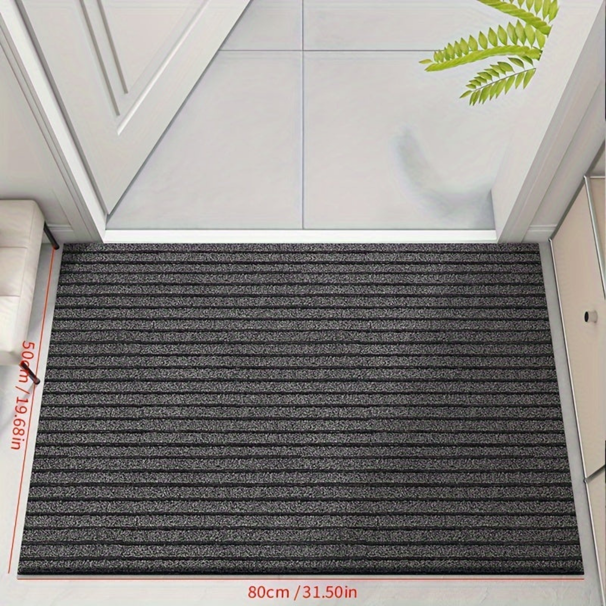Waterproof Anti-Slip Door Mat for Outdoor Use - Luxivelle