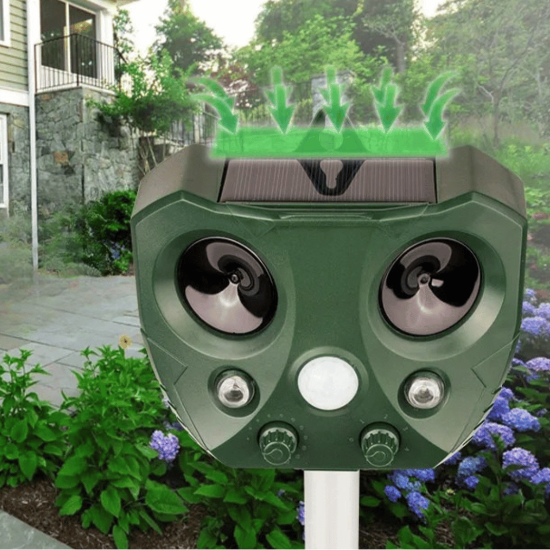 Outdoor Motion Activated Animal Repellent Device - Luxivelle
