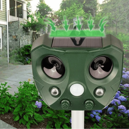 Outdoor Motion Activated Animal Repellent Device - Luxivelle