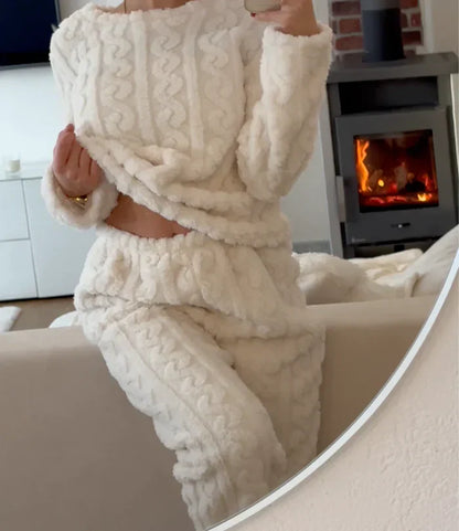 Cozy Warm Sleep Pajama Set