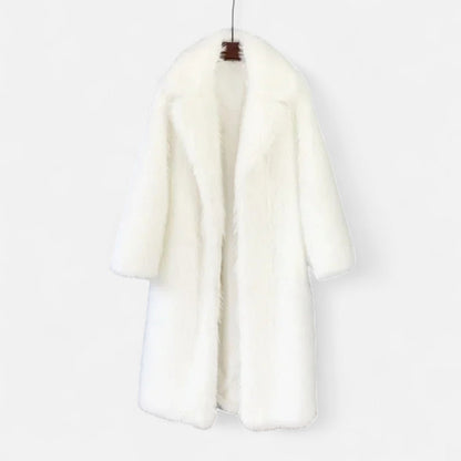 Luxurious Faux Fur Ladies Winter Coat