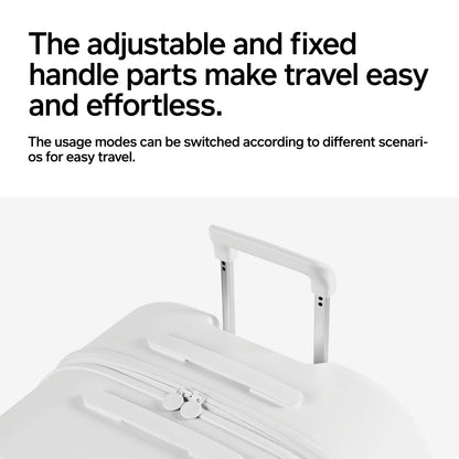"White futuristic cat travel carrier with bubble window, ventilation, LED lighting, shock-absorbing base, and portable design