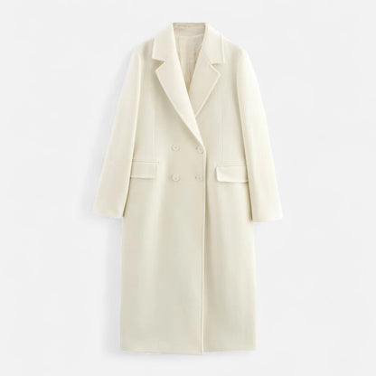 Classic Ladies Long Trench Coat - Luxivelle