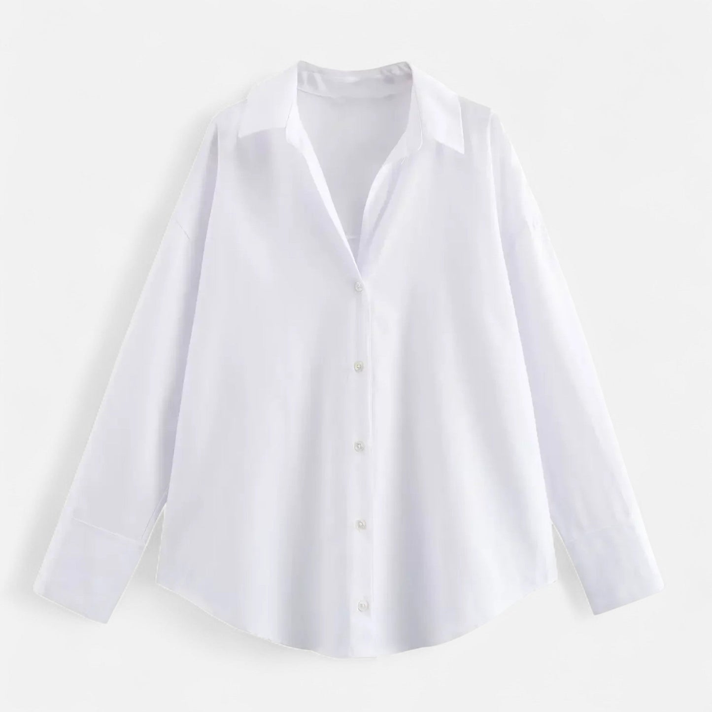 Classic Ladies Casual Button Shirt