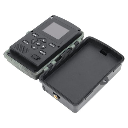 Wildlife camera with 4K video, 60MP photos, infrared night vision, weatherproof design, and app control for nature photograph