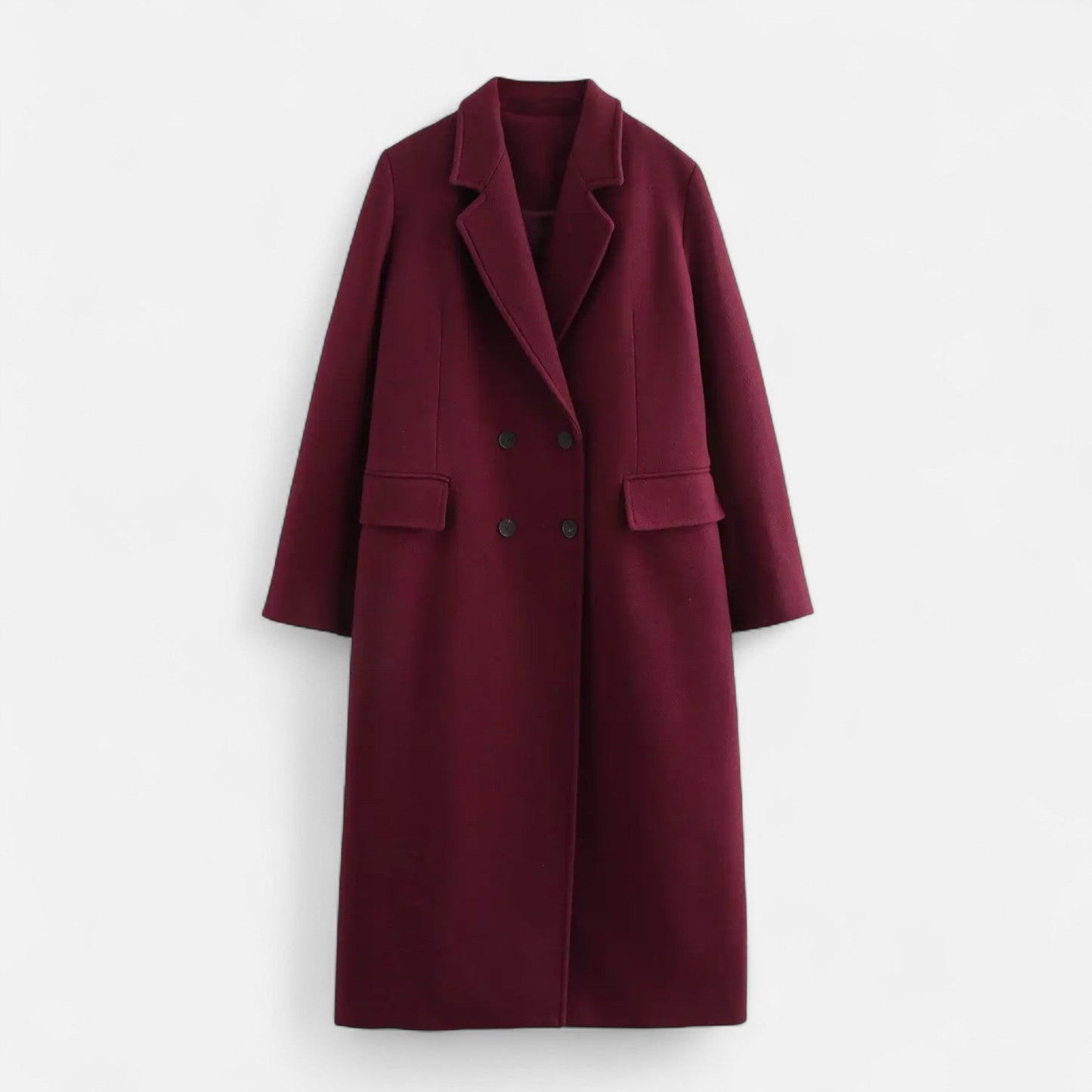 Classic Ladies Long Trench Coat