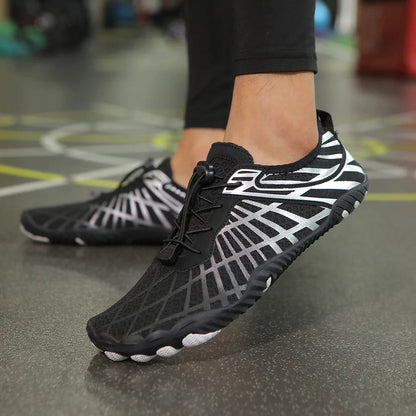 Women's Water Shoes with Mesh Upper and Non Slip Sole - Luxivelle