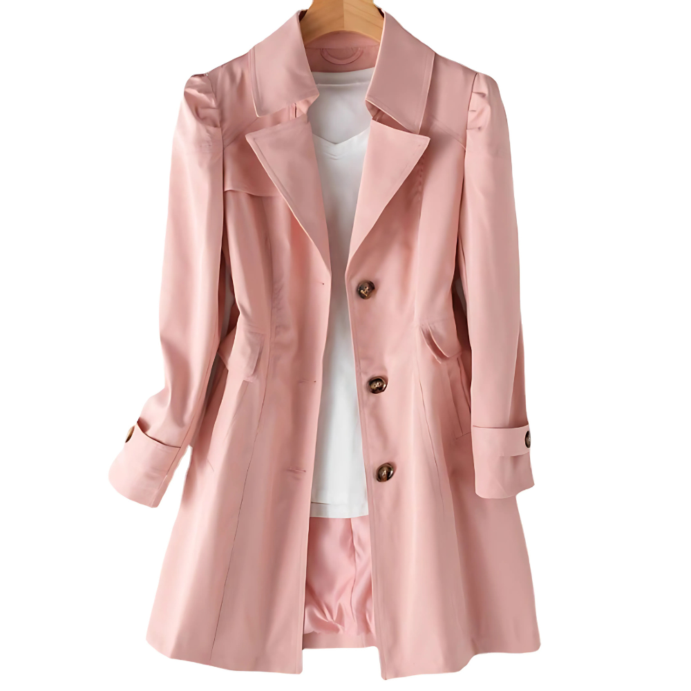 Classic Tan Waterproof Trench Coat - Luxivelle