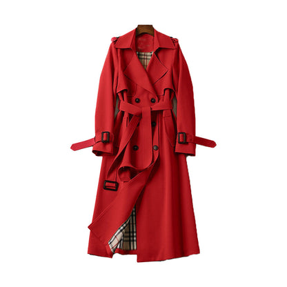 Timeless Double Breasted Trench Coat for Women - Luxivelle