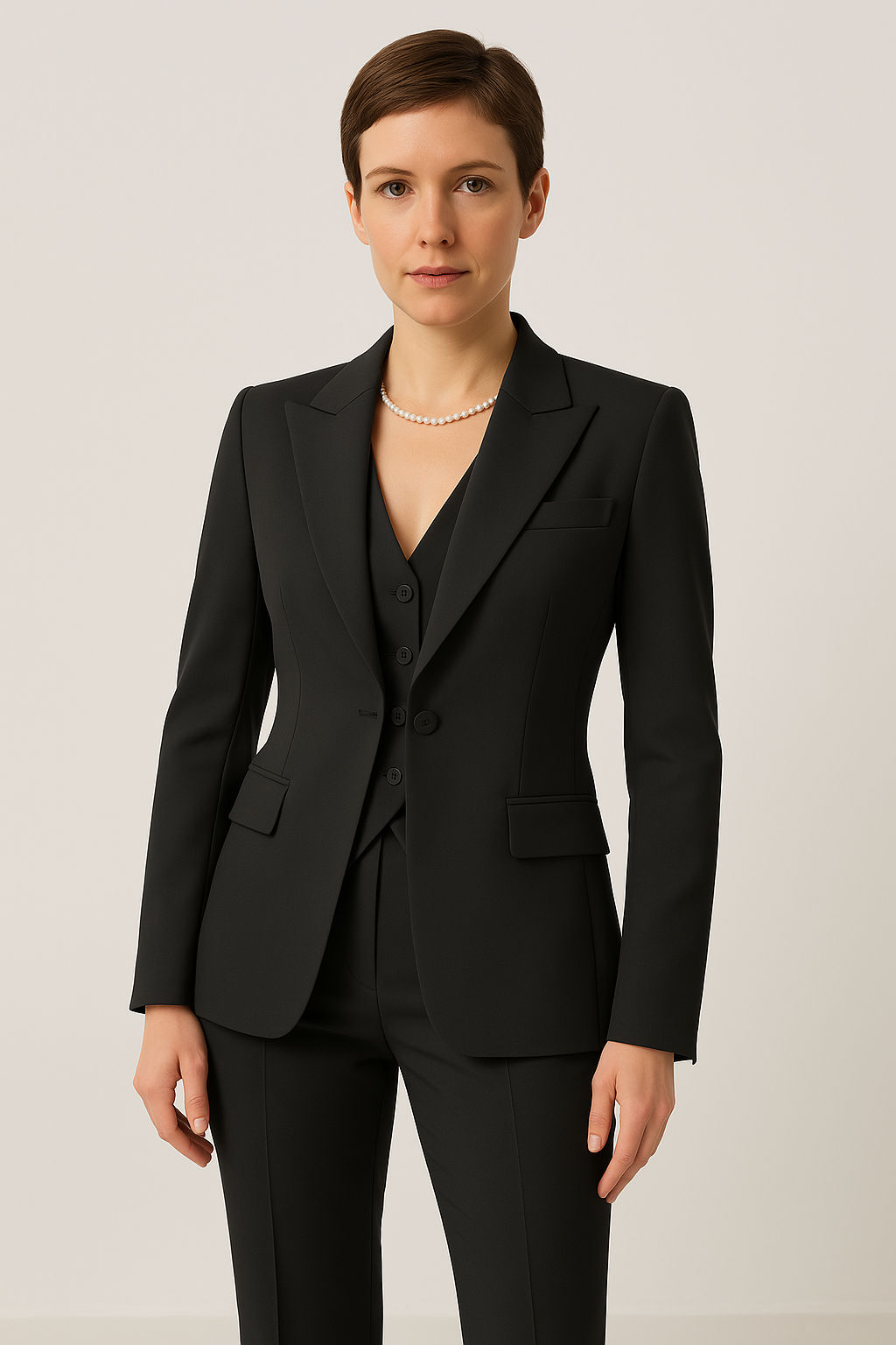 Classic 3-Piece Ladies Suit Set for Any Season - Luxivelle