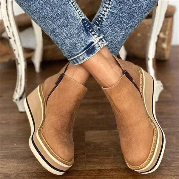 Ladies High Heel Summer Ankle Boots