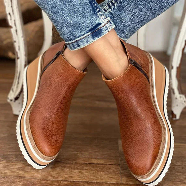 Ladies High Heel Summer Ankle Boots - Luxivelle