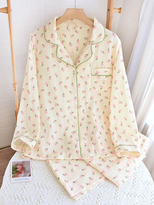 Soft Women's Cotton Sleepwear Pyjama Set - Luxivelle