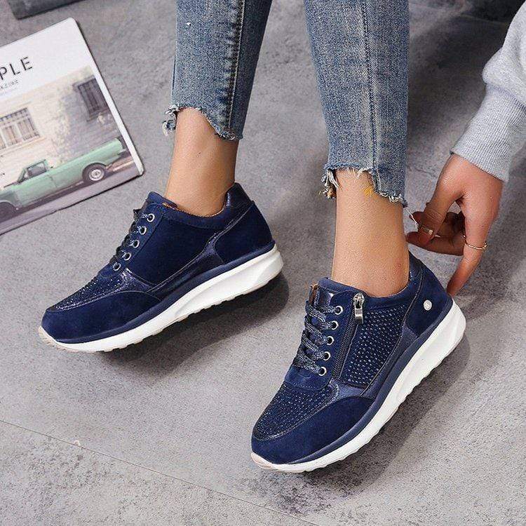 Comfortable Women's Walking Shoes with Arch Support - Luxivelle