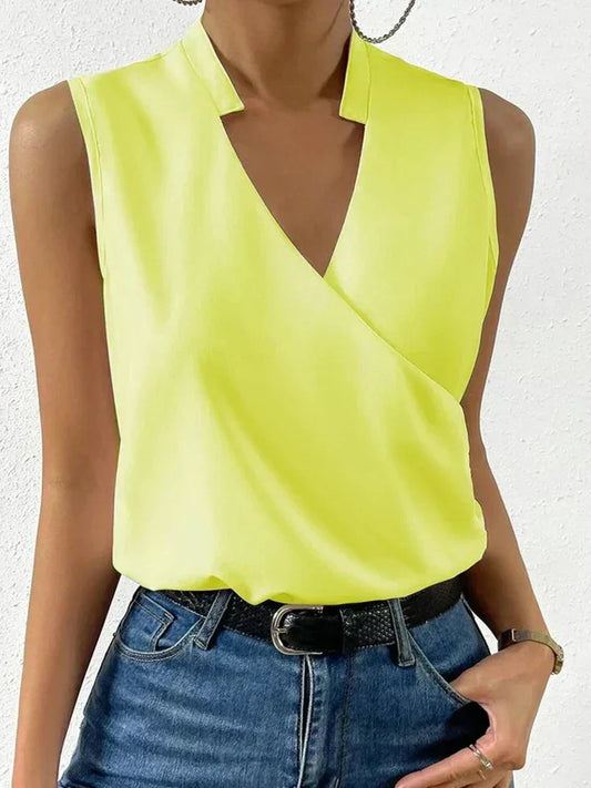Stylish Women's Tank Top Blouse - Luxivelle