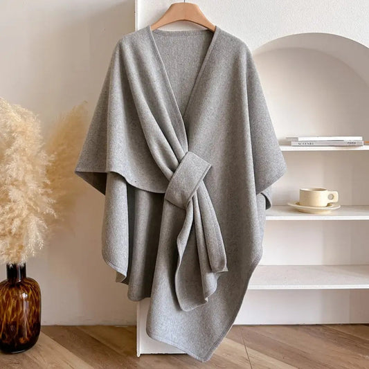 Waterproof Women's Travel Cape Coat - Luxivelle