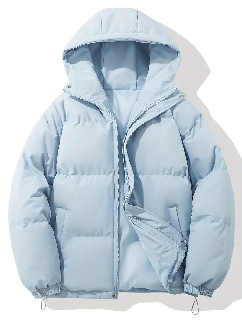 Ladies' Cozy Parka with Hood for Cold Weather - Luxivelle